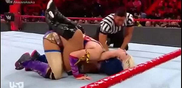  Alexa Bliss vs Asuka part 2